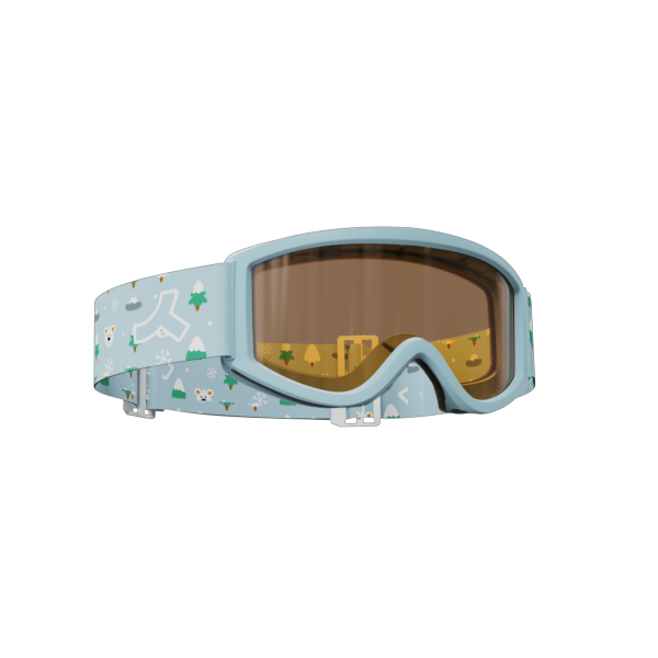 Smučarska očala TRIPOINT 108 Limpopo Kids znamke Tripoint, zasnovana za najmlajše pustolovce. Na voljo v treh igrivih barvah, ta očala združujejo zabavo in funkcionalnost, zaradi česar so odlična izbira za male smučarje.