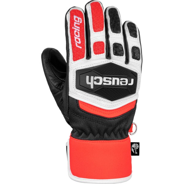 The REUSCH WORLDCUP WARRIOR GS children's gloves are equipped with quality craftsmanship and top materials that ensure a premium experience on the slopes. Made from high-quality goat leather and polyester, they are equipped with R-LOFT™ insulation.