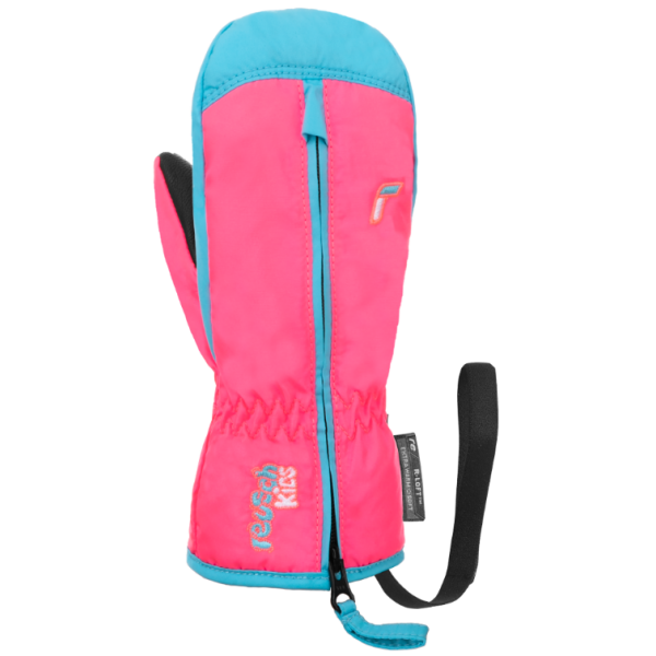 Otroške rokavice Reusch Ben Mitten – tople, mehke in izjemno udobne rokavice z dolgo zadrgo za enostavno oblačenje. Vodoodbojne in tople zahvaljujoč R-LOFT™ izolaciji. Na voljo v AS Sport Outlet!