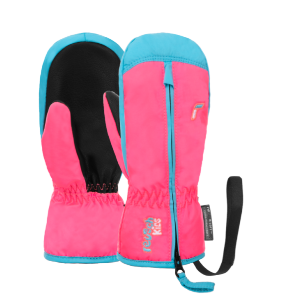 Otroške rokavice Reusch Ben Mitten – tople, mehke in izjemno udobne rokavice z dolgo zadrgo za enostavno oblačenje. Vodoodbojne in tople zahvaljujoč R-LOFT™ izolaciji. Na voljo v AS Sport Outlet!