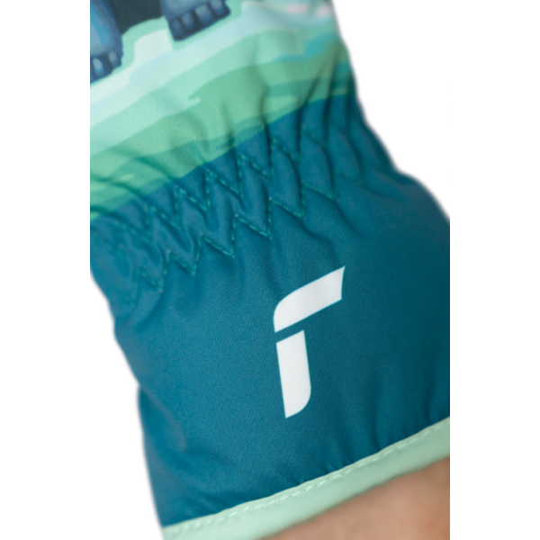 Prikupne otroške smučarske rokavice Reusch Scottie Mitten s kužkom. Tople, vodoodbojne in udobne palčnike za brezskrbno igro na snegu. AS Sport Outlet.