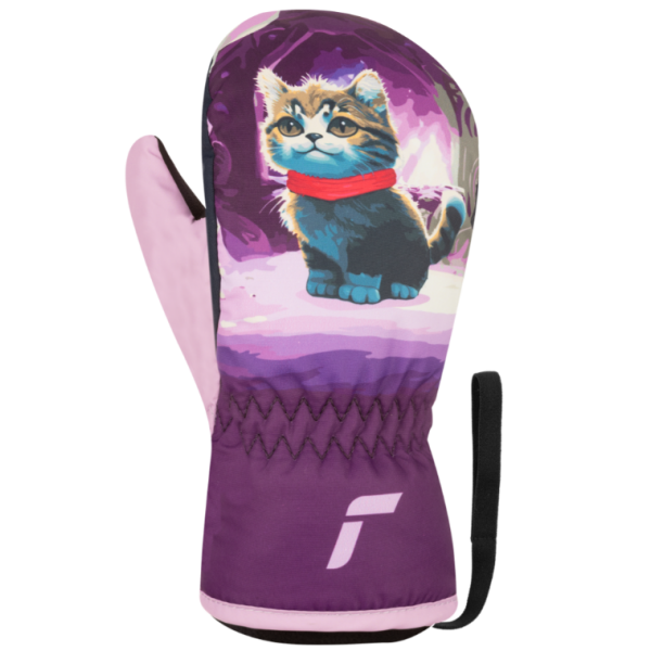 Prikupne otroške smučarske rokavice Reusch Scottie Mitten z muckom. Tople, vodoodbojne in udobne palčnike za brezskrbno igro na snegu. AS Sport Outlet.