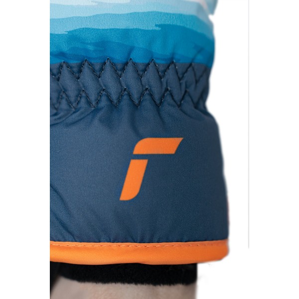 Prikupne otroške smučarske rokavice Reusch Scottie Mitten s tigrom. Tople, vodoodbojne in udobne palčnike za brezskrbno igro na snegu. AS Sport Outlet.