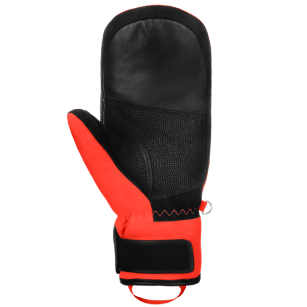 Otroške smučarske rokavice Reusch Worldcup Warrior R-TEX® Mitten – vodoodporne, tople in izjemno vzdržljive rokavice s kozjim usnjem in tekmovalnim dizajnom. Idealne za mlade smučarske talente. Na voljo v AS Sport Outlet!