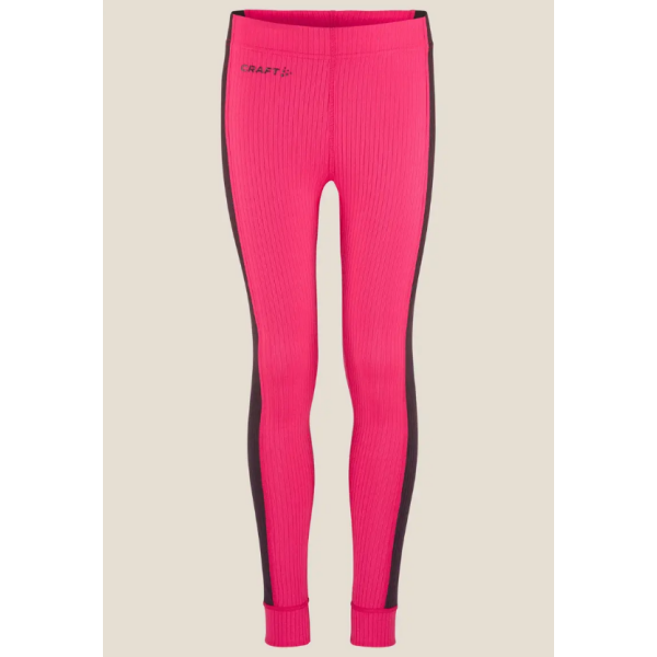 Otroško smučarsko spodnje perilo CRAFT BASELAYER FAME/DK PLUM