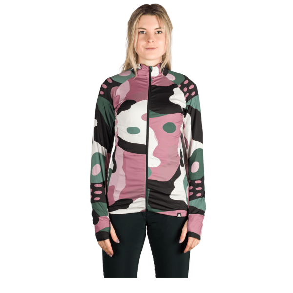 Ženski smučarski puli NORTHFINDER JAMIYA je odlična izbira za zahtevne aktivnosti v hladnem okolju. Ženski aktivni puli zagotavlja toploto in suho kožo tudi med intenzivno vadbo. Namenjen je predvsem kot druga plast pri smučanju ali teku na smučeh