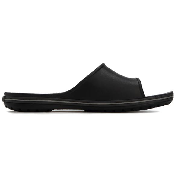 Crocs Crocband II Slide 204108 so športno oblikovani natikači, ki združujejo lahkotnost, udobje in prepoznaven Crocband dizajn. Izdelani iz Croslite™ materiala zagotavljajo mehko blaženje, vodoodpornost in hitro sušenje, zato so idealni za poletne dni, plažo ali sproščeno vsakodnevno uporabo.
