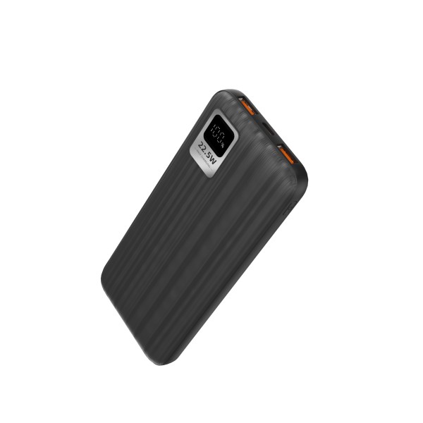 Prenosna baterija 10.000 mAh s C-USB povezavo zagotavlja hitro in priročno polnjenje vaših elektronskih naprav. Kompakten dizajn omogoča enostavno prenašanje, kar je idealno za uporabo na poti.