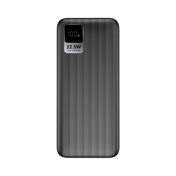 Prenosna baterija 10.000 mAh s C-USB povezavo zagotavlja hitro in priročno polnjenje vaših elektronskih naprav. Kompakten dizajn omogoča enostavno prenašanje, kar je idealno za uporabo na poti.