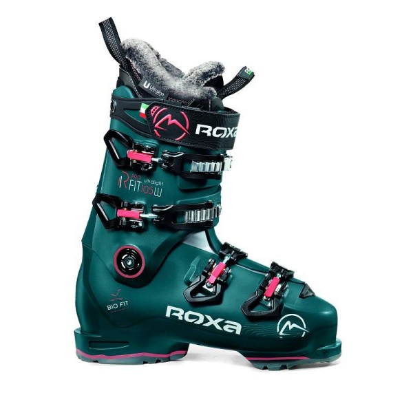 The women's ski boot ROKXA R/Fit Pro W 105 is a specially designed model for women and is intended for good skiers looking for top performance and ski control.