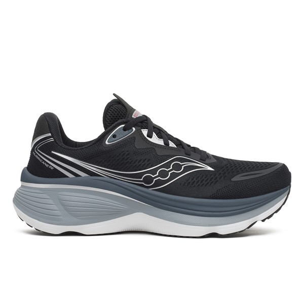 Maksimalno blažene in stabilne moške tekaške superge Saucony Hurricane 26 z novo peno incrediLUX in trpežnim podplatom XT-900.