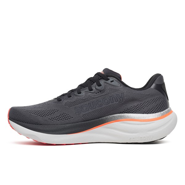 Vsestranske moške tekaške superge Saucony Ride 19 z blaženjem PWRRUN  za vsakodnevni cestni tek in daljše treninge.
