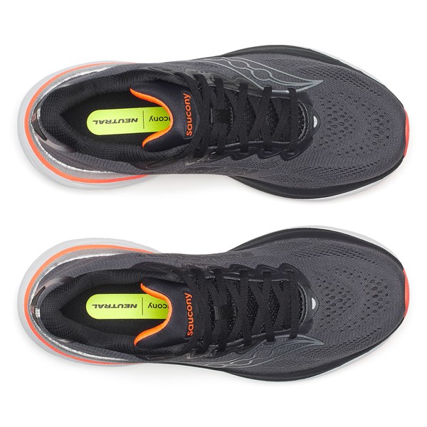 Vsestranske moške tekaške superge Saucony Ride 19 z blaženjem PWRRUN  za vsakodnevni cestni tek in daljše treninge.