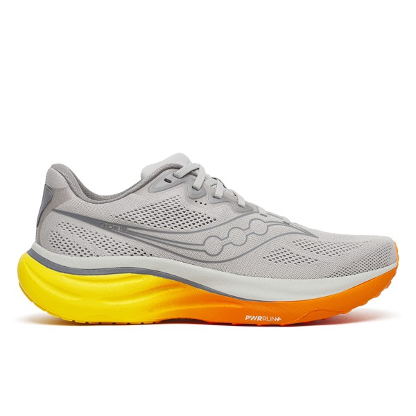 Vsestranske moške tekaške superge Saucony Ride 19 z odzivnim blaženjem PWRRUN  za vsakodnevni cestni tek.
