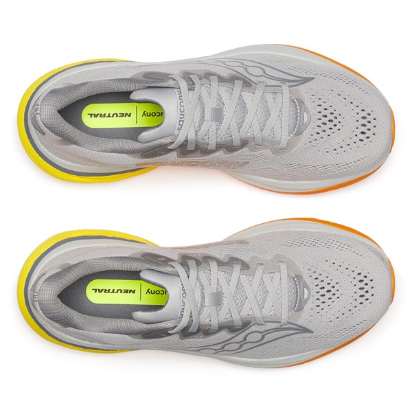 Vsestranske moške tekaške superge Saucony Ride 19 z odzivnim blaženjem PWRRUN  za vsakodnevni cestni tek.