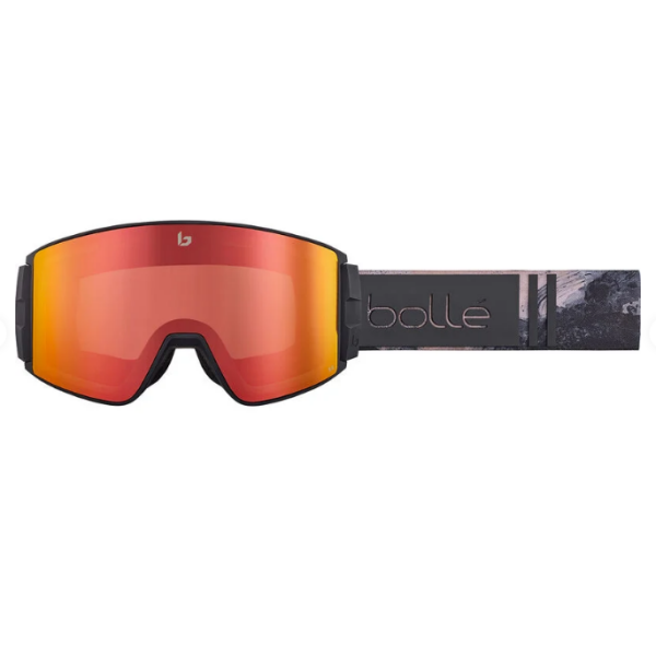 Odkrij vrhunska smučarska očala Bollé Blackridge Dark Brush Matte – Sunrise. Široko vidno polje, anti-fog prezračevanje, UV zaščita in trajnostni materiali. Idealna izbira za zahtevne smučarje, ki iščejo zmogljivost, udobje in slog.