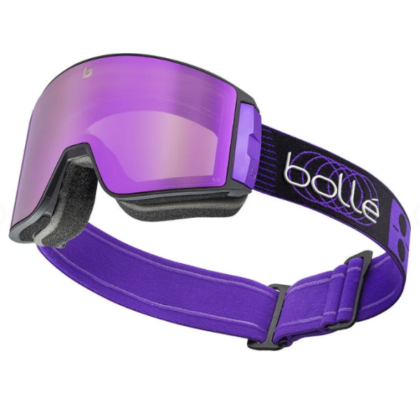 Smučarska očala Bollé Blackridge – vrhunska vidljivost, udobje in zaščita v vseh razmerah. Phantom leča Cat. 2 in 100 % UV zaščita.
