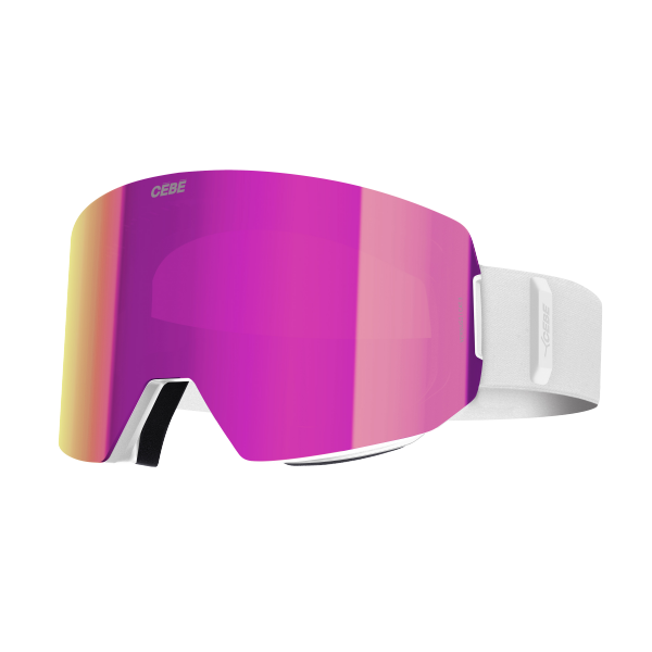 Smučarska očala CÉBÉ Versus 2 z brezokvirno cilindrično lečo Cat. 3 za sončne razmere. Široko vidno polje, udobna pena in drzen dizajn. Kupite pri AS Sport Outlet.