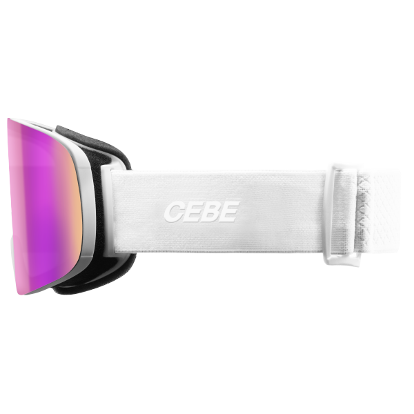 Smučarska očala CÉBÉ Versus 2 z brezokvirno cilindrično lečo Cat. 3 za sončne razmere. Široko vidno polje, udobna pena in drzen dizajn. Kupite pri AS Sport Outlet.