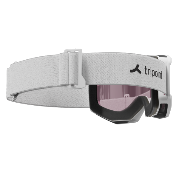 TRIPOINT 106 Frontier ski goggles offer clear visibility, 100% UV protection, and a comfortable fit. Category 2 lens, OTG adjustment, and Scandinavian design for worry-free skiing.