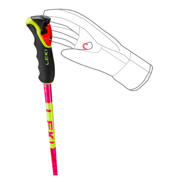 LEKI Spitfire 3D roza palice – Trigger 3D sistem, aluminij HTS, odlična stabilnost in zamenljive košarice. Popolne za freeride in progo. Naroči pri AS Sport Outlet!