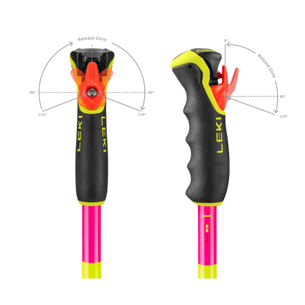 LEKI Spitfire 3D roza palice – Trigger 3D sistem, aluminij HTS, odlična stabilnost in zamenljive košarice. Popolne za freeride in progo. Naroči pri AS Sport Outlet!