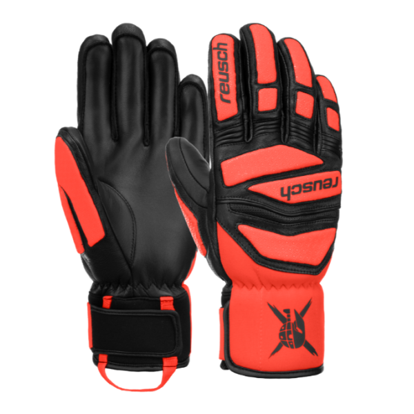 Moške smučarske rokavice Reusch Worldcup Warrior DG so vrhunske dirkalne rokavice, zasnovane za smučarje, ki se ukvarjajo z najzahtevnejšimi hitrostnimi disciplinami.