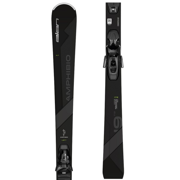 Vrhunske testne smuči Elan Amphibio 19 TI2 z vezmi ELX 11.0 GW. Dvojni Titanal za maksimalno stabilnost in hitrost. Omejena zaloga – naroči zdaj!