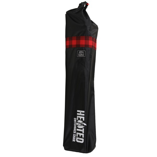 The foldable heating chair KUMA Power Bank/Bluetooth is an innovative solution for outdoor comfort. Enjoy adjustable temperature with the Duo-heat system, controlled via the Kuma Heated app.