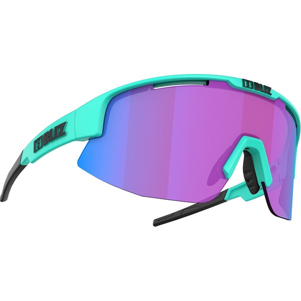Športna sončna očala BLIZ Active Matrix Turquoise Nordic Light M12 z napredno kontrastno lečo za kolesarjenje, tek in outdoor aktivnosti.