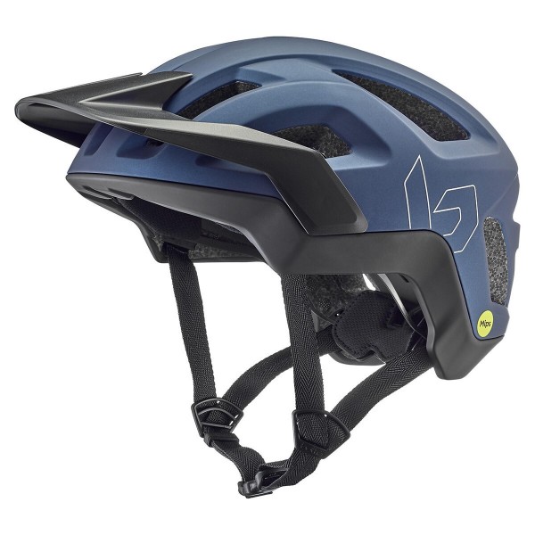 Bolle Adapt Mips is a mountain biking helmet in a matte color. It features excellent ventilation with numerous openings at the front and back of the helmet. The helmet is made with MIPS technology.