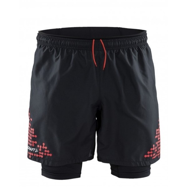 Men's CRAFT TRAIL SHORT 2-1 Shorts