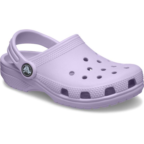Otroški natikači Crocs Classic Kids Clog K 206991 z lahkotno zasnovo, prezračevalnimi odprtinami in vrtljivim petnim paščkom za udobno vsakodnevno uporabo.