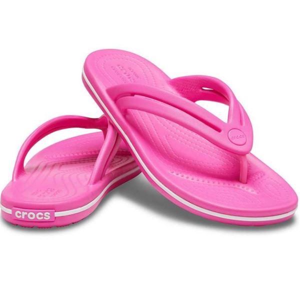 Ženske japonke Crocs Crocband Flip W s športnim dizajnom in mehkim Croslite™ podplatom za udoben poletni korak.