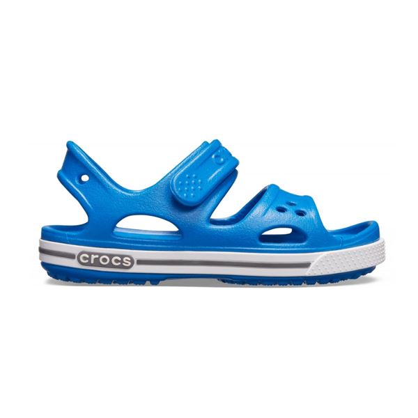 Crocs Crocband II Sandal PS 14854 otroški športni sandali z nastavljivim paščkom, Croslite™ podplatom in zračno odprto zasnovo za udobje, stabilnost in brezskrbno poletno igro.