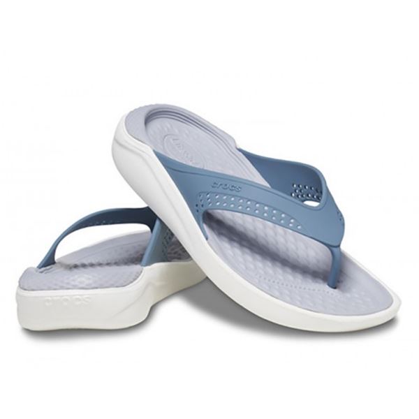 Crocs LiteRide Flip 205182 unisex japonke z inovativnim LiteRide™ vložkom za vrhunsko udobje, mehkim blaženjem in lahkotno zasnovo za vsakodnevno nošenje.
