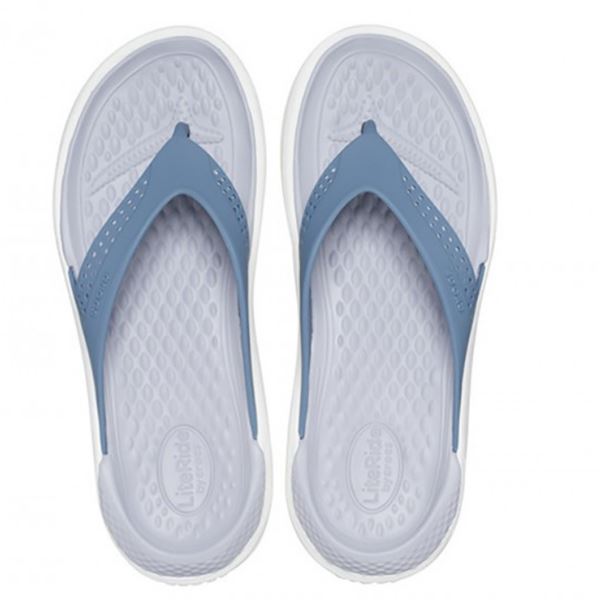 Crocs LiteRide Flip 205182 unisex japonke z inovativnim LiteRide™ vložkom za vrhunsko udobje, mehkim blaženjem in lahkotno zasnovo za vsakodnevno nošenje.