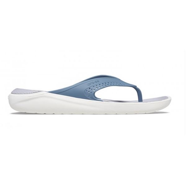 Crocs LiteRide Flip 205182 unisex japonke z inovativnim LiteRide™ vložkom za vrhunsko udobje, mehkim blaženjem in lahkotno zasnovo za vsakodnevno nošenje.