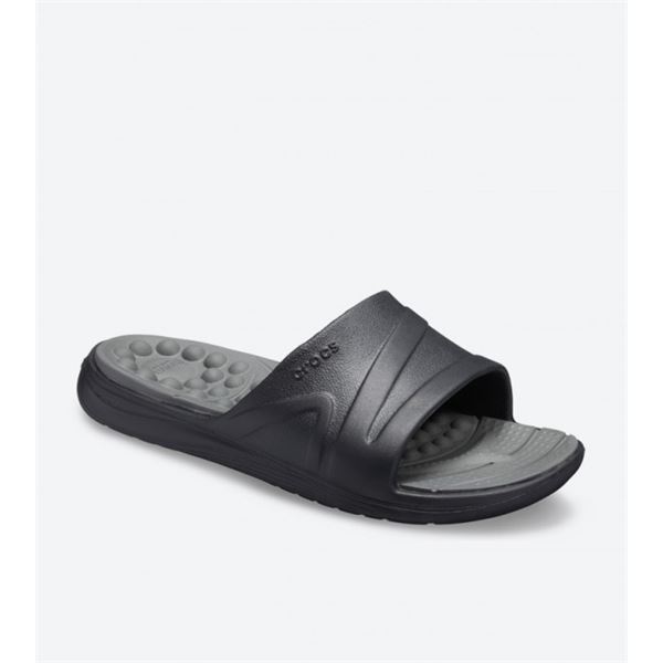 Moški natikači Crocs Reviva Slide z masažnim podplatom Reviva™ za izjemno udobje in sproščen korak.