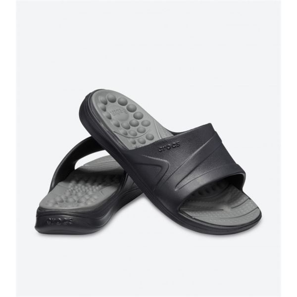 Moški natikači Crocs Reviva Slide z masažnim podplatom Reviva™ za izjemno udobje in sproščen korak.