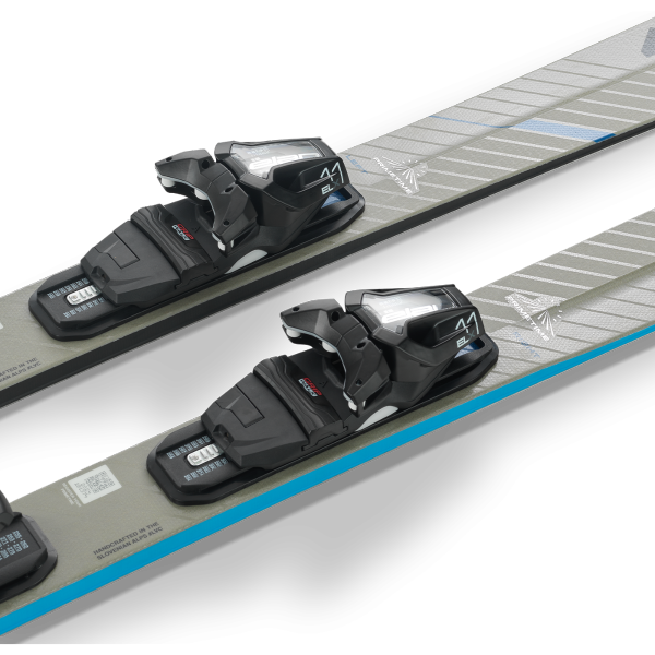 Smuči Elan Primetime 44  (25/26) ponujajo širšo platformo, Mono Ti ojačitev in DualDensity Woodcore za stabilnost, moč in udobje. Idealne za smučarje, ki iščejo zanesljivo zmogljivost in enostavno obvladljivost.