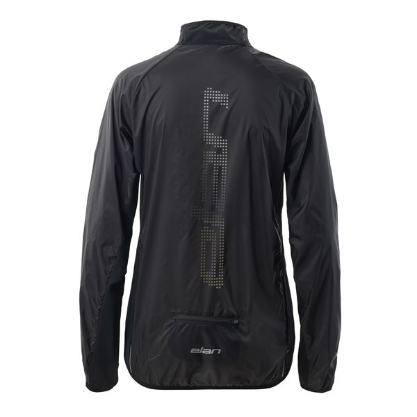 Ženska kolesarska jakna ELAN BIKE BLACK W v elegantni črni barvi združuje minimalističen videz in visoko funkcionalnost. Lahka, zračna tkanina omogoča učinkovito odvajanje vlage in udobje med vožnjo, medtem ko vodoodbojna obdelava nudi zaščito v spremenljivih vremenskih razmerah.