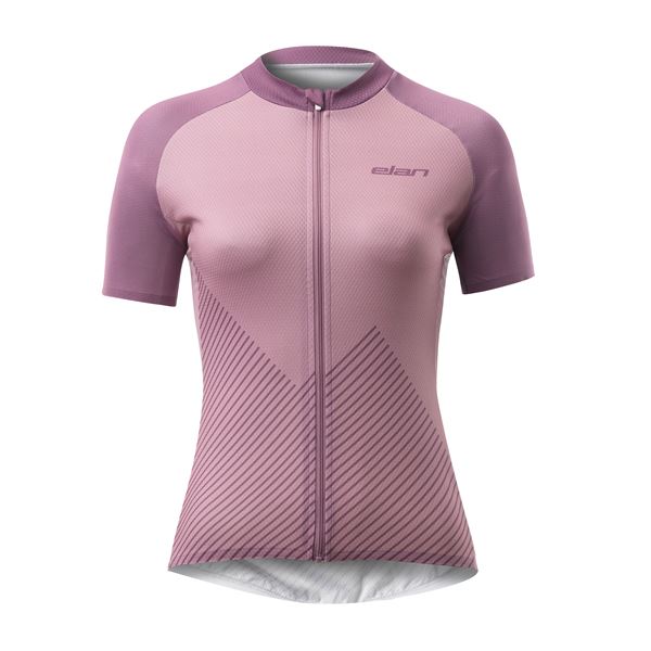 Ženski kolesarski dres ELAN BIKE V1 BLUSH W navdušuje z nežnim rožnatim odtenkom in prepoznavnim grafičnim motivom, ki poudarja športno eleganco. Lahek in raztegljiv material zagotavlja odlično prileganje ter udobje med vožnjo, hkrati pa učinkovito odvaja vlago in ohranja svež občutek.