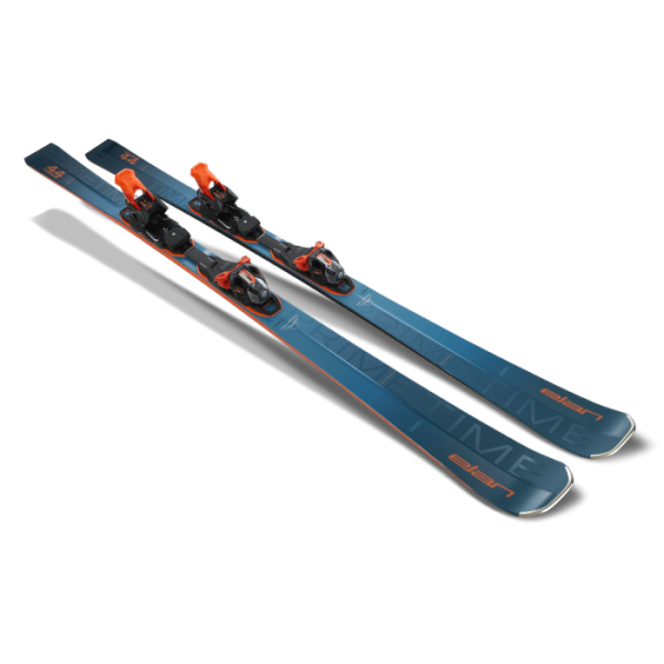 The Primetime 44 skis offer an excellent combination of power and quick edge responsiveness, providing an exciting and playful carving experience. The Primetime 44 skis feature a relatively narrow 69-millimeter profile and PowerMatch technology.