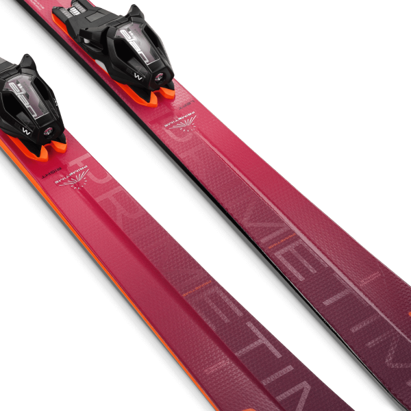 Primetime N°4 skis offer an excellent combination of power and quick edge responsiveness, providing an exciting and playful carving experience.