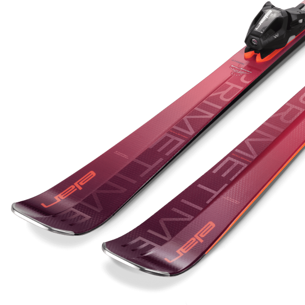Primetime N°4 skis offer an excellent combination of power and quick edge responsiveness, providing an exciting and playful carving experience.