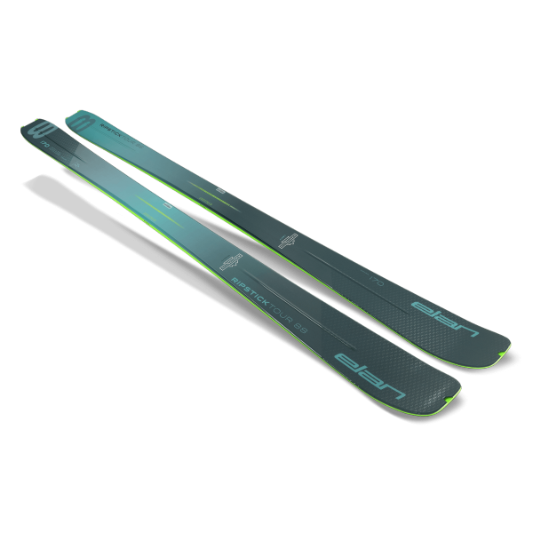 Elan Ripstick Tour 88 is a lightweight, versatile touring ski designed for excellent performance in both ascents and descents. With a width of 88 mm and a weight of approximately 1250 g, it offers lightness, stability, and playfulness in all snow conditions.