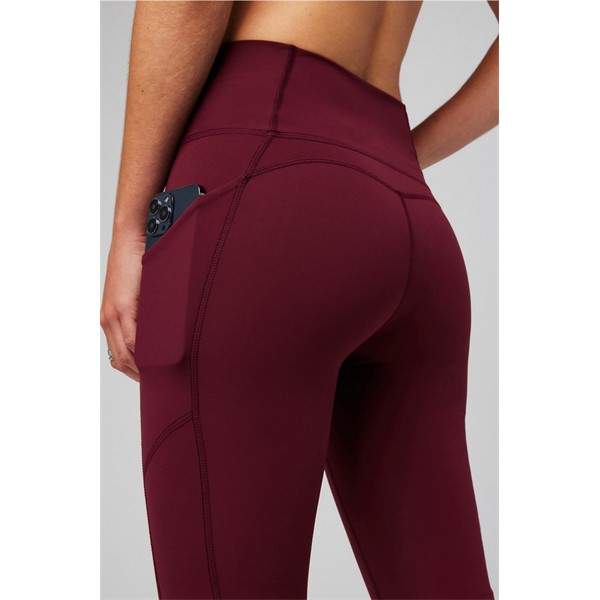Ženske pajkice FABLETICS Oasis High-Waisted Legging z visokim pasom, mehke športne pajkice za jogo, fitnes in prosti čas.