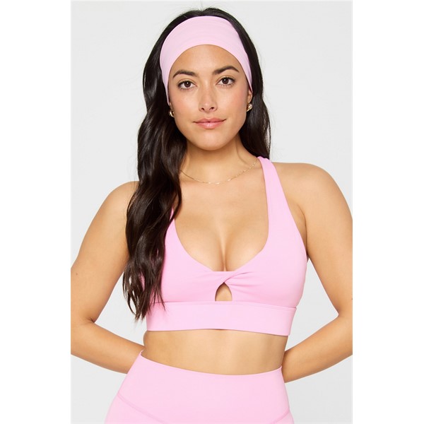 Ženski športni nedrček FABLETICS Oasis Twist Sports Bra s srednjo podporo, twist dizajnom in udobnim krojem za vadbo.