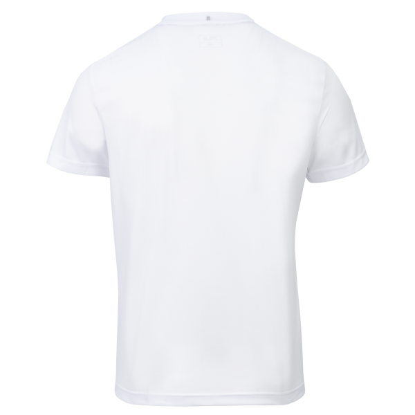 Moška športna majica FILA T-Shirt Logo Small White v beli barvi z minimalističnim FILA logotipom. Lahka in udobna majica za trening, fitnes, tek ter druge športne aktivnosti.